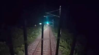 আলিপুরদুয়ার ২: রাজা ভাত খাওয়ায় ট্রেন চালকের তৎপরতায় বাঁচলো হাতি