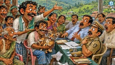 திருவண்ணாமலை: மலை கிராம மக்கள் அதிகாரிகளை அதிரவைத்து: "வீட்டுக்கு புலிக்குட்டி கொடுங்க, நாங்களே வளர்க்கிறோம்"