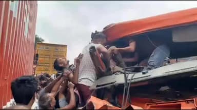 আলিপুরদুয়ার ২: মাদারীহাটে এশিয়ান হাইওয়ে তে দুর্ঘটনা
