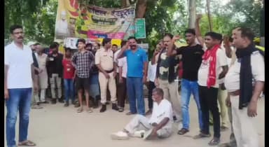 भगवानपुर: भगवानपुर बाजार में दंगा नियंत्रण मॉक ड्रिल आयोजित, पुलिस जवानों ने किया अभ्यास