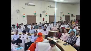 सीकर: जल अर्पण दिवस पर जिला परिषद सभागार में कार्यक्रम का आयोजन हुआ