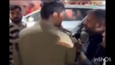 कोल: अलीगढ़ के कोल से विधायक की मथुरा वृंदावन में पुलिस से नोकझोंक, वीडियो हुआ वायरल