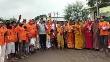 बरेली: मांगरोल धाम से बापोली धाम तक निकली विशाल कांवड़ यात्रा