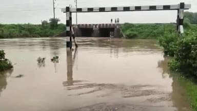 बांधवगढ़: उमरिया में 6 घंटे की बारिश से नदी-नाले उफान पर, कई गांवों का संपर्क टूटा