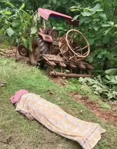 ସୁନ୍ଦରଗଡ: କିଞ୍ଜିରକେଲାରେ ଟ୍ରାକ୍ଟର ଓଲଟି ଚାଳକ ମୃତ