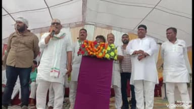 चुनार: कांग्रेस के प्रदेश अध्यक्ष ने कहा- भाजपा ने किसानों, नौजवानों और छात्रों को ठगा, जमालपुर के श्री मती देवकली इंटर कालेज में बोले