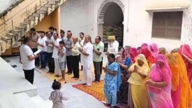 निम्बाहेड़ा: चित्तौड़गढ़ जिले के निंबाहेड़ा में श्री क्षत्रिय युवक संघ की साप्ताहिक शाखा में बड़ी संख्या में समाजबंधु जुटे