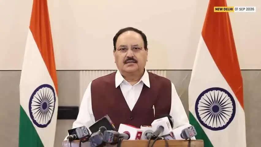 केंद्रीय मंत्री जेपी नड्डा ने जंतर-मंतर प्रदर्शन से जुड़े छात्रों पर दर्ज मुकदमे वापस लेने का एलान किया