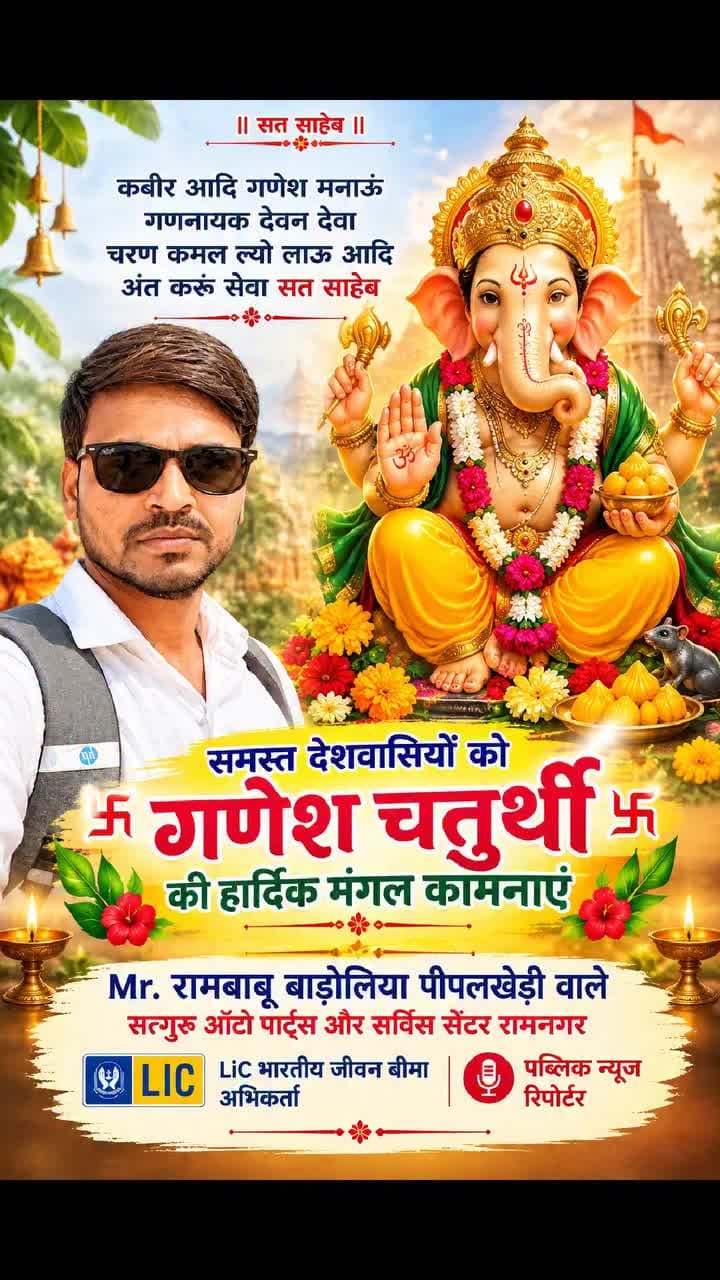 #गणेश चतुर्थी की सभी देशवासियों को हार्दिक शुभकामनाएं@
