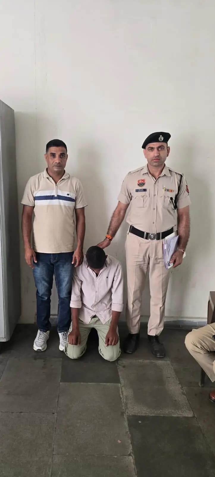 रोहतक: हनुमान मंदिर के पास से मोटरसाइकिल चोरी का आरोपी गिरफ्तार