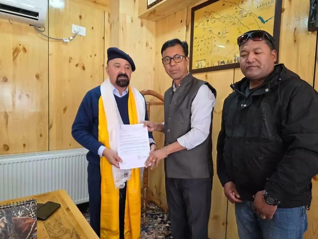 लाहौल: फुंचोक ताशी ने एलएएचडीसी कारगिल से दिया इस्तीफा, जांस्कर विकास पर लगाया फोकस