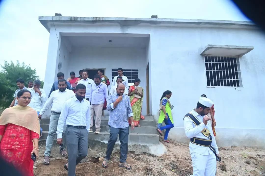 భీమారం 20: భీమారం మండలంలో అభివృద్ధి పనుల తనిఖీ: కలెక్టర్ సత్యప్రసాద్ కీలక ఆదేశాలు