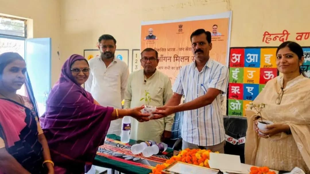 गामड़ी अहाड़ा: डूंगरपुर में आंगनबाड़ी कार्यकर्ताओं का सम्मान और स्वास्थ्य पर जोर