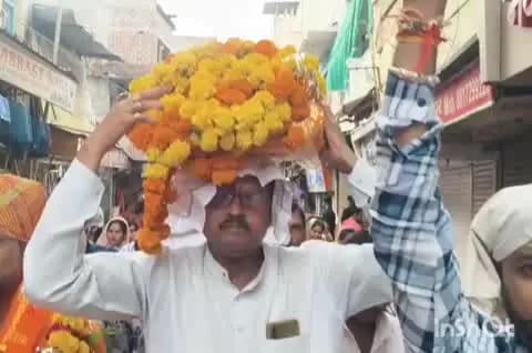 शाजापुर: शाजापुर के श्री चारभुजा नाथ मंदिर में श्रीमद्भागवत कथा का भव्य समापन, चल समारोह में उमड़ा आस्था का सैलाब