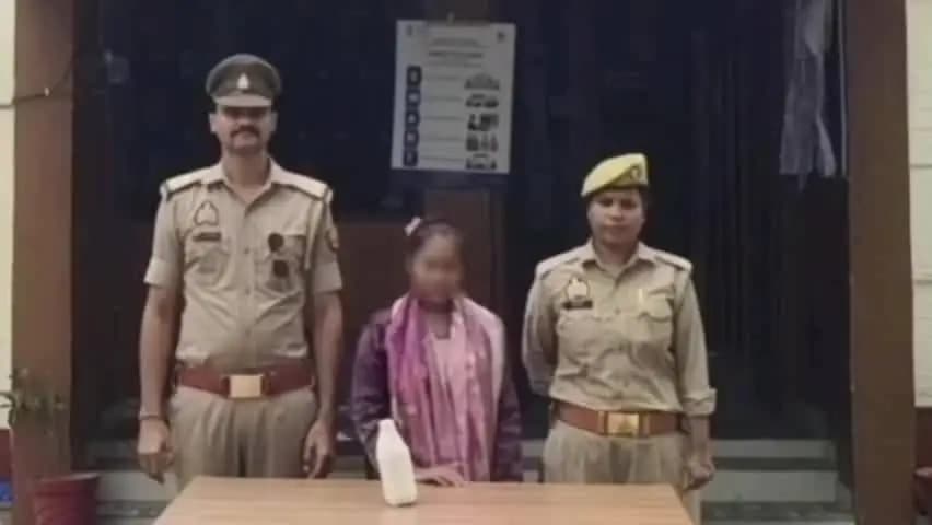 लालगंज: गंभीरपुर पुलिस ने पति से विवाद के बाद प्राइवेट पार्ट पर तेजाब डालने की आरोपी पत्नी को गिरफ्तार किया