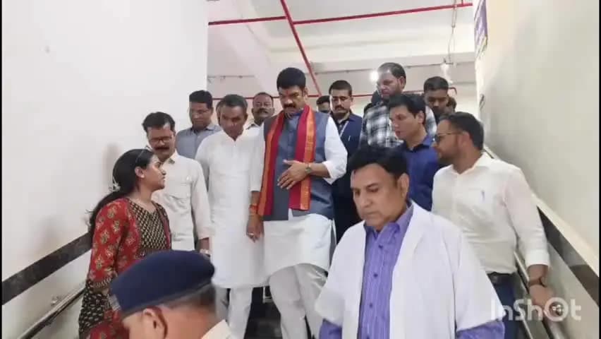 राहतगढ़: मंत्री गोविन्द सिंह राजपूत ने सिविल अस्पताल परिसर में पोस्टमार्टम हाउस का किया भूमिपूजन