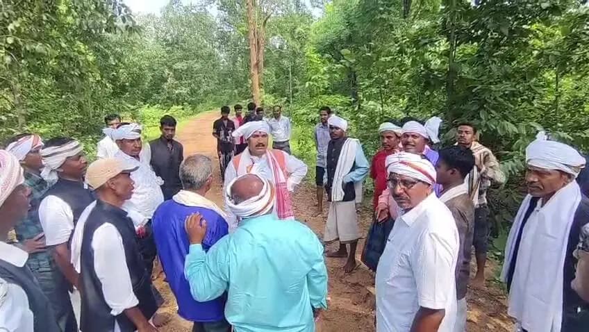 अन्तागढ़: अंतागढ़ के बड़े धौसा में पहली बार पहुंचे विधायक, क्षेत्र में खुशी का माहौल