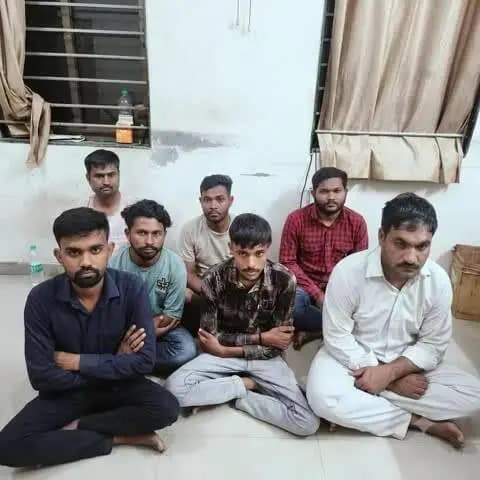ઉના: એસ.ઓ.જી. પોલીસ બનીને લુંટ અને અપહરણ કરનાર ગેંગ ઝડપાઈ