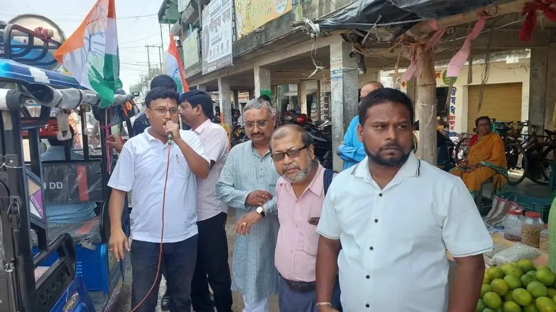 নন্দীগ্রাম ২: নন্দীগ্রাম ২১০ নং উপনির্বাচনে মিলন প্রধানের জন্য কংগ্রেসের প্রচার শুরু