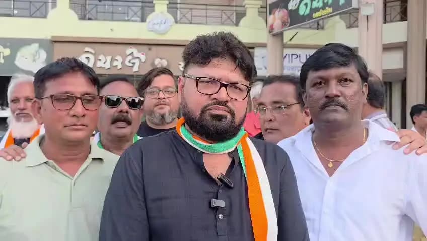 ચીખલી: નવસારી શહેરમાં કોંગ્રેસ દ્વારા વિરોધ પ્રદર્શનને લઈને સમગ્ર માહિતી જિલ્લા કોંગ્રેસના પ્રમુખે આપી