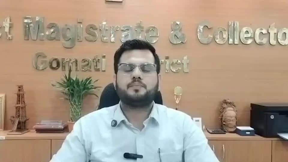 উদয়পুর: মাতা বাড়ি ও অমরপুর আর ডি ব্লকের এডিসি এলাকায় আগামী ২ অক্টোবর সন্ধ্যা ছয় ঘটিয়া পর্যন্ত ১৬৩ ধারা জারী জেলা শাসকের