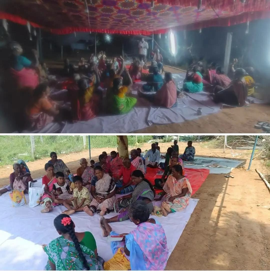 திருவண்ணாமலை: திருவண்ணாமலையில் 19-வது நாளாக தொடரும் காத்திருப்பு போராட்டம்