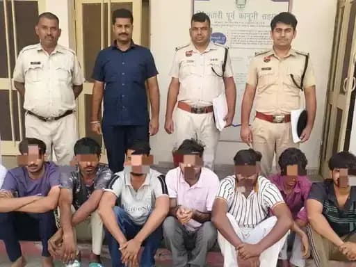कोसली: रेवाड़ी के कोसली में शिकायतकर्ता और साथियों पर जानलेवा हमला, 8 गिरफ्तार