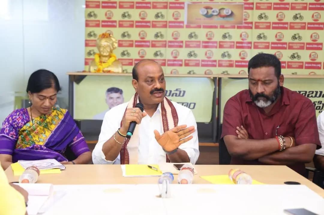 శ్రీకాకుళం: స్థానిక ఎన్నికలకు సిద్ధం కావాలని టీడీపీ శ్రేణులకు మంత్రి అచ్చెన్నాయుడు పిలుపు