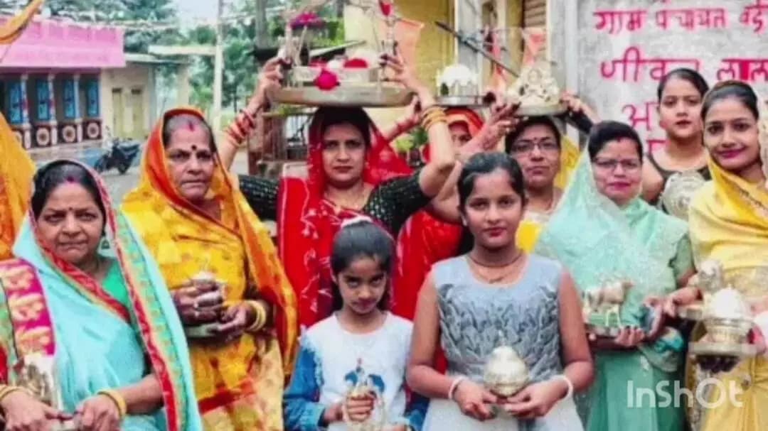 अरनोद: पर्युषण पर्व के समापन पर रथयात्रा, तपस्वी अनिल जैन की मासक्षमण तपस्या पूर्ण