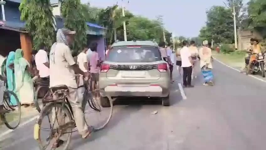 शेखोपुर सराय: शेखोपुरसराय में भीषण सड़क हादसा, तीन वाहनों की टक्कर में 4 घायल, 2 पावापुरी भेजे गए