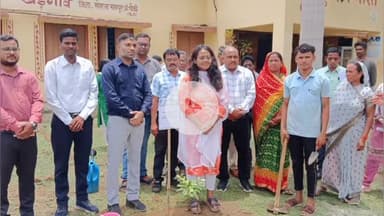 खड़गाँव: कलेक्टर तूलिका प्रजापति ने प्राथमिक स्वास्थ्य केंद्र खडग़ांव का किया आकस्मिक निरीक्षण
