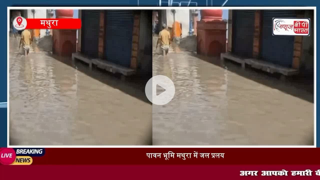 https://youtu.be/eFWCz1hT8jg
#UP यमुना के बढ़ते जलस्तर से शहर में हाहाकार मांट रोड और पानी गांव रोड जलमार्ग में तब्दील
#मथुरा #मांट #पानीगाँव #वृंदावन