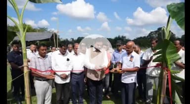 বজালী ভাগ: বজালীৰ খাৰাধৰাৰ ৰাজহুৱা শ্মশানখন আনুষ্ঠানিক ভাৱে শুভ উদ্বোধন কৰে মন্ত্ৰী ৰণজিৎ কুমাৰ দাসে