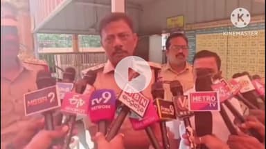 శామీర్పేట: సర్దార్ పటేల్ నగర్ లోని ఆలయంలో చోరీ దర్యాప్తుల చేపట్టిన ఏసిపి రవి కిరణ్