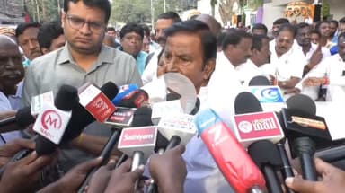 ஸ்ரீரங்கம்: அதிமுக அரசால் செய்ய முடியாத திட்டங்களை திமுக செய்துள்ளது இதை அவர்களால் ஏற்றுக் கொள்ள முடியவில்லை ஸ்ரீரங்கத்தின் அமைச்சர் கே என் நேரு பேட்டி
