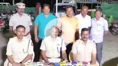சிதம்பரம்: போதை பொருள் கடத்திய மூன்று பேர் கைது எஸ்.பி சிதம்பரத்தில் பேட்டி