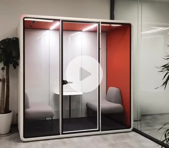 office pod project sharing #phonebooth #meetingbooth #Factorydirectsales #officepodfactory #office