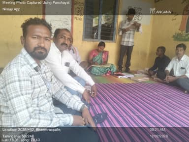 కుల్చారం: 12-Feb-26 : 15Th Round Social Audit Grama Sabha