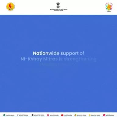 Register on communitysupport.nikshay.in to become a #NiKshayMitra and contribute towards #TBMuktBharat.