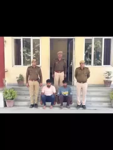 पुलिस थाना #रेनवाल ने साईबर ठगों को बैंक खाता किराये पर देने वाले 2 व्यक्तियों को किया गिरफ्तार।