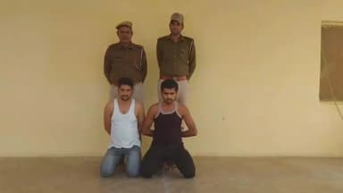 #Balotra: पुलिस वृत सिवाना के टाॅप-10 मुलजिम पेपसिंह व महिपालसिंह गिरफ्तार।
नाबालिग के साथ दुष्कर्म करने वगैरा प्रकरण में थे वांछित।
#BalotraPolice #Top10Wanted