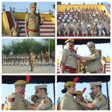 #राजस्थान पुलिस के 76वें स्थापना दिवस के अवसर पर पुलिस लाइन पाली में जिला स्तरीय कार्यक्रम का आयोजन।