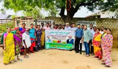 Awareness drive on paddy, fish farming & govt schemes under #ViksitKrishiAbhiyan2025
#AgriGoI #ViksitKrishi