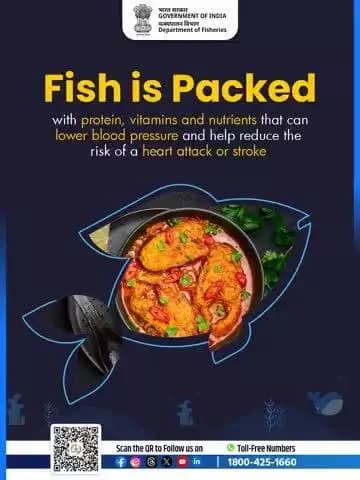 More than just a delicious meal, fish is a nutritional powerhouse!
#HealthyLiving #FishForLife #Nutrition #ProteinRich #Superfood #EatHealthy