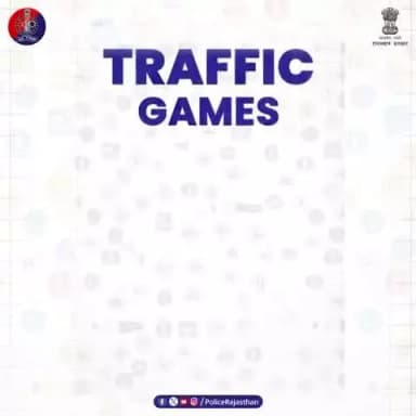 Roads are not made for mistakes
#RajasthanPolice
#FollowTrafficRules
#SquidGame
