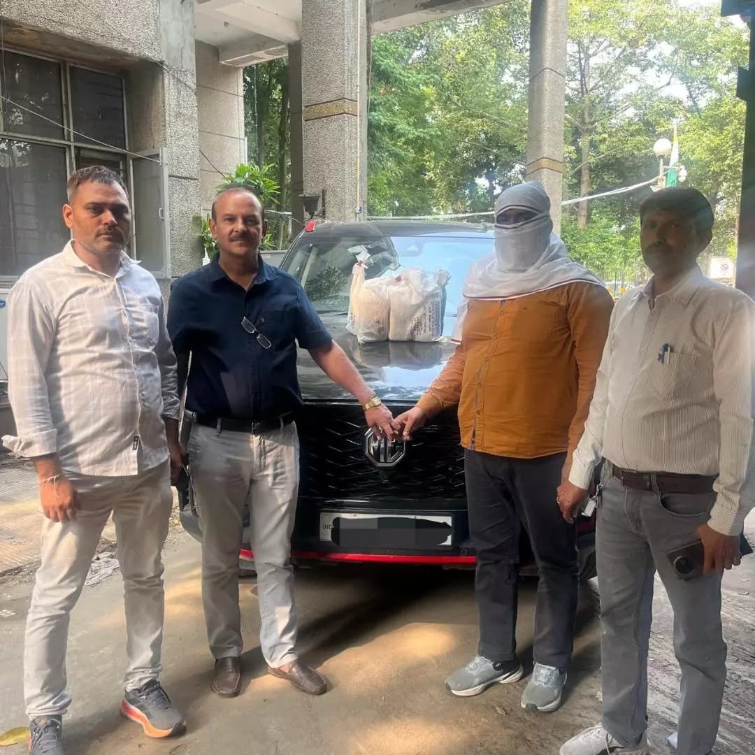 रोहिणी: दिल्ली में अवैध अफीम तस्करी का भंडाफोड़, 1 गिरफ्तार, 2.837 किलो अफीम बरामद