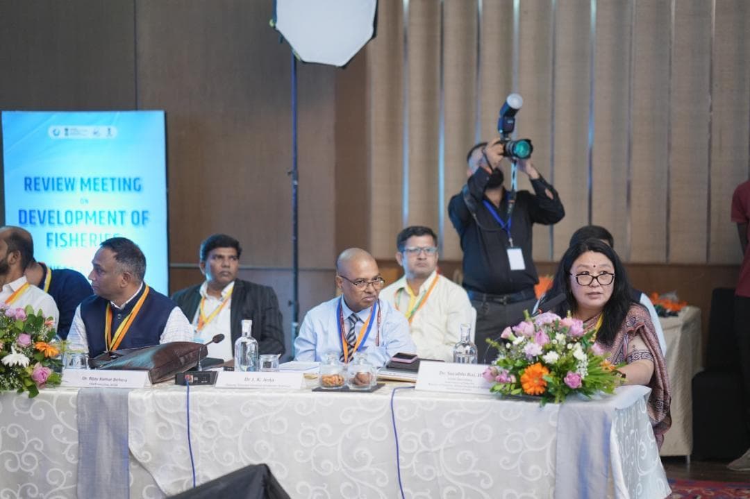 Dr. Surabhi Rai, Joint Secretary, Department of Fisheries, Government of India, delivered a presentation